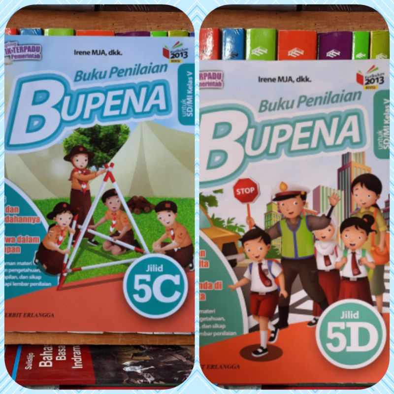 Jual Bupena untuk SD/MI Kelas V (Kelas 5) Jilid 5C & 5D Kurikulum 2013 ...