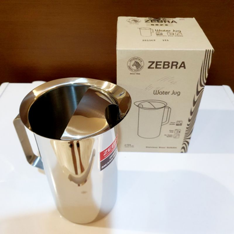 Jual Zebra Water Jug Pitcher Teko Stainless 1.9 Liter SUS 304 Food ...