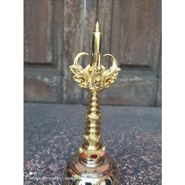 Jual Genta Pemangku dengan motif gambar Senjata Dewata nawa sanga