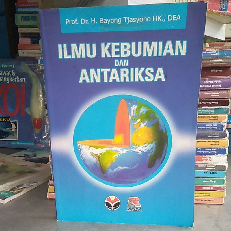 Jual Buku Ilmu Kebumian Dan Antariksa Karangan Profesor Dr H Bayong ...