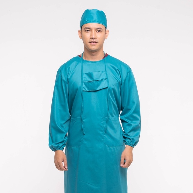 Jual Surgical Gown Katun Toyobo Gown Medis Apd Gown Sba Medical Shopee Indonesia