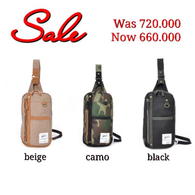 Anello vertical body bag store