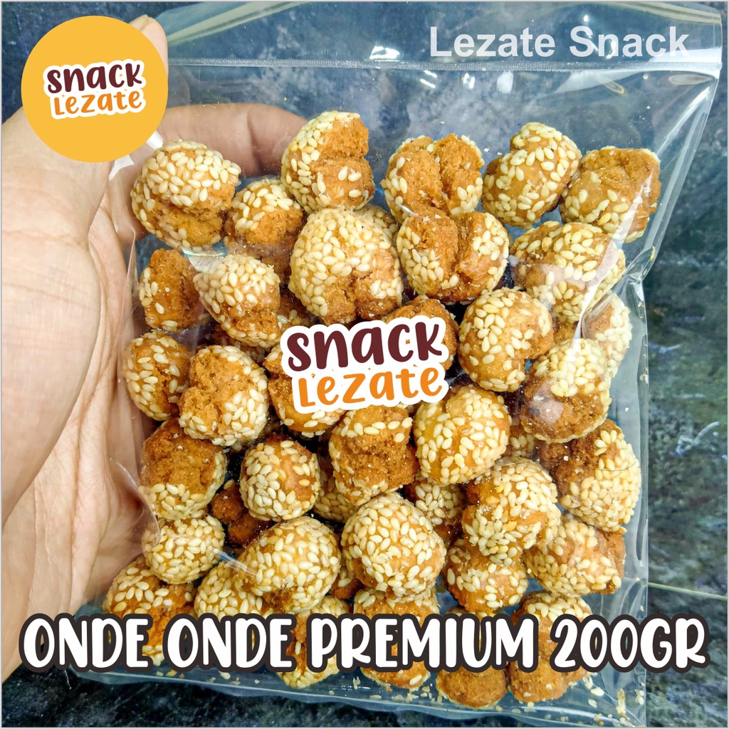 Jual Onde Onde Mini Kering 200GR Murah Enak Empuk Kualitas Premium