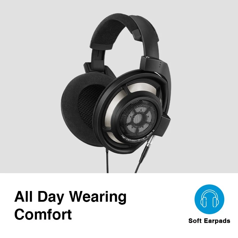 SENNHEISER HD 800 S DYN.ST Headphone Black XLR4