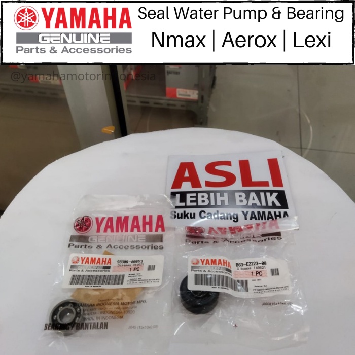 Jual Seal Water Pump Dan Bearing Yamaha Nmax Aerox Lexi Original