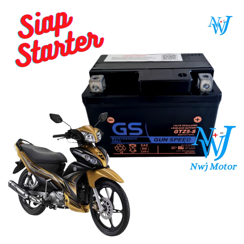 Jual Aki Motor Yamaha Jupiter Z Robot Vega Force Jupiter MX CW GTZ5S