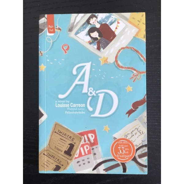 Jual [secondhand] Buku novel A&amp;D by Louisse Carreon Fallenbabybubu (Bahasa Indonesia) | Shopee ...