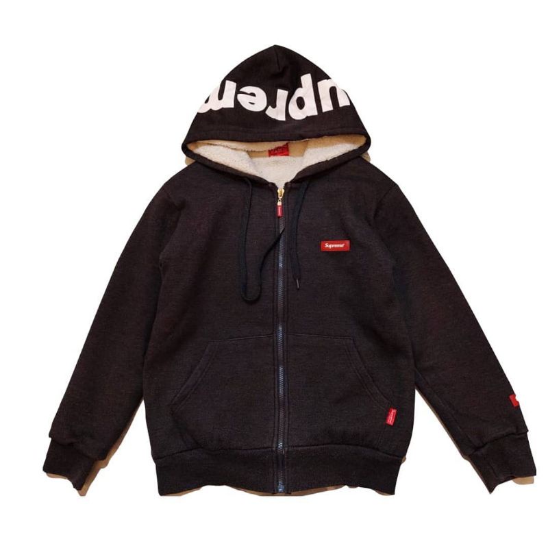 Supreme sherpa hoodie on sale