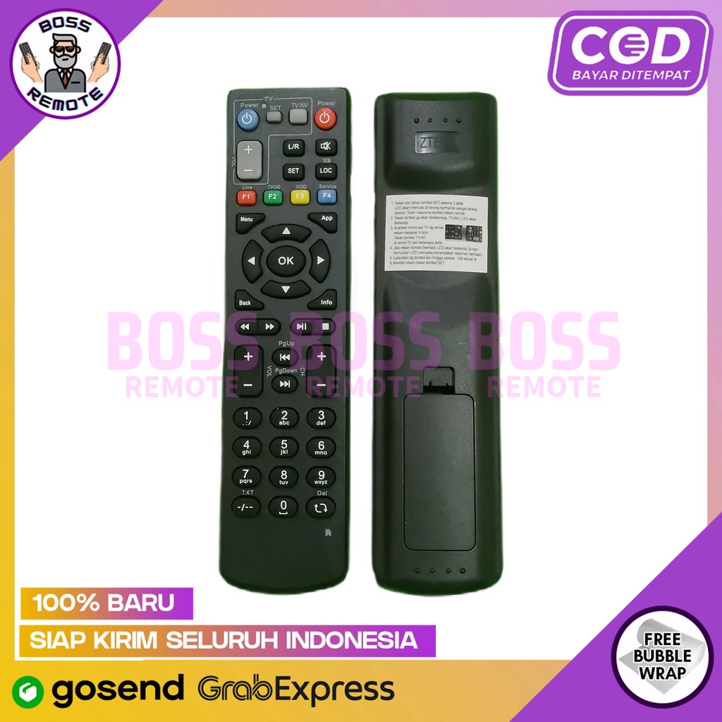 Jual REMOTE RECEIVER STB USEE TV INDI HOME IINDIHOMEEE IND|HOME SPEEDY ...