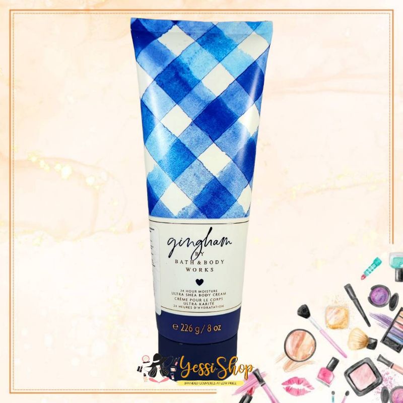 Jual Bath And Body Works Gingham 24 Hour Moisture Ultra Shea Body Cream 226gram Shopee Indonesia