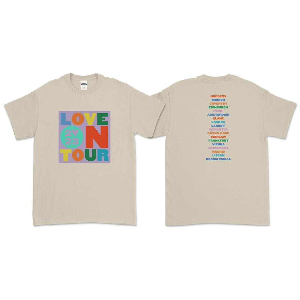 harry styles t shirt tour harry styles LOVE ON TOUR 2023 Tシャツ