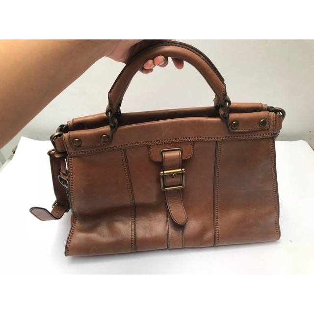 Fossil vintage deals revival satchel