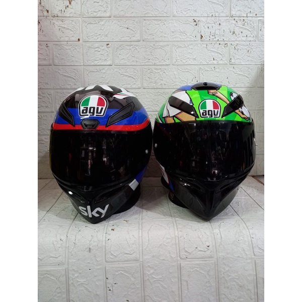 Jual VISOR HELM AGV K1 AGV K3 SV IRIDIUM DARK SMOKE AFTERMARKET