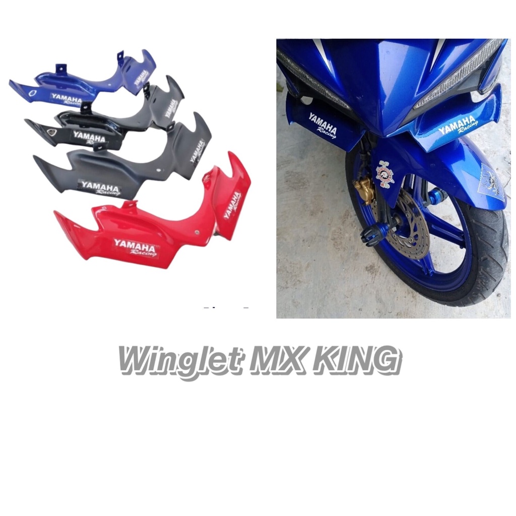 Jual Winglet Yamaha Mx King Cc Winglet Variasi Lampu Bawah Yamaha Mx