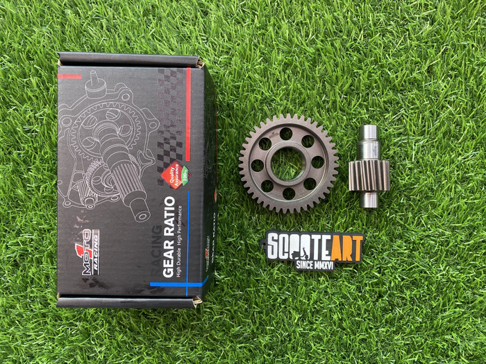 Jual Gear Ratio Racing Drag 16T/43T Moto1 Vespa Matic 3Vie iGet Series ...