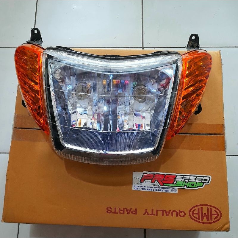 Jual Reflektor Headlamp Lampu Depan Nouvo Lele Atau Nouvo Z Shopee Indonesia