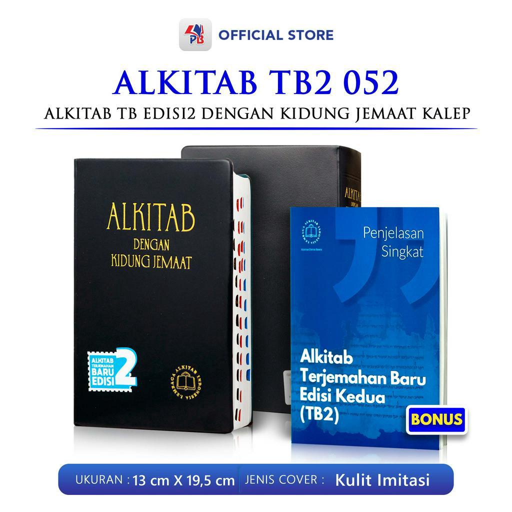 Jual Alkitab Kristen Terjemahan Baru Dengan Kidung Jemaat TB2 052 ...