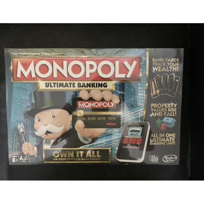 Jual MONOPOLY ULTIMATE BANKING OWN IT ALL ORIGINAL HASBRO - Game ...