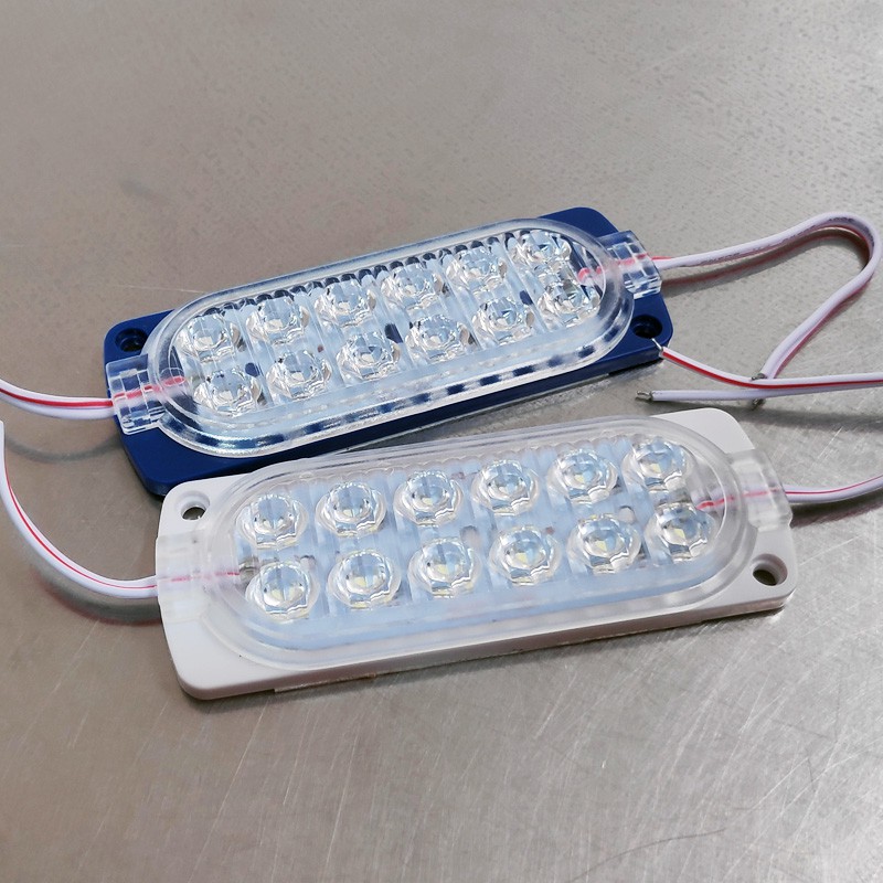Jual LAMPU SIGN LED 12V DC LAMPU VARIASI ULTRASONIK 12 MATA SMD 2835 ...