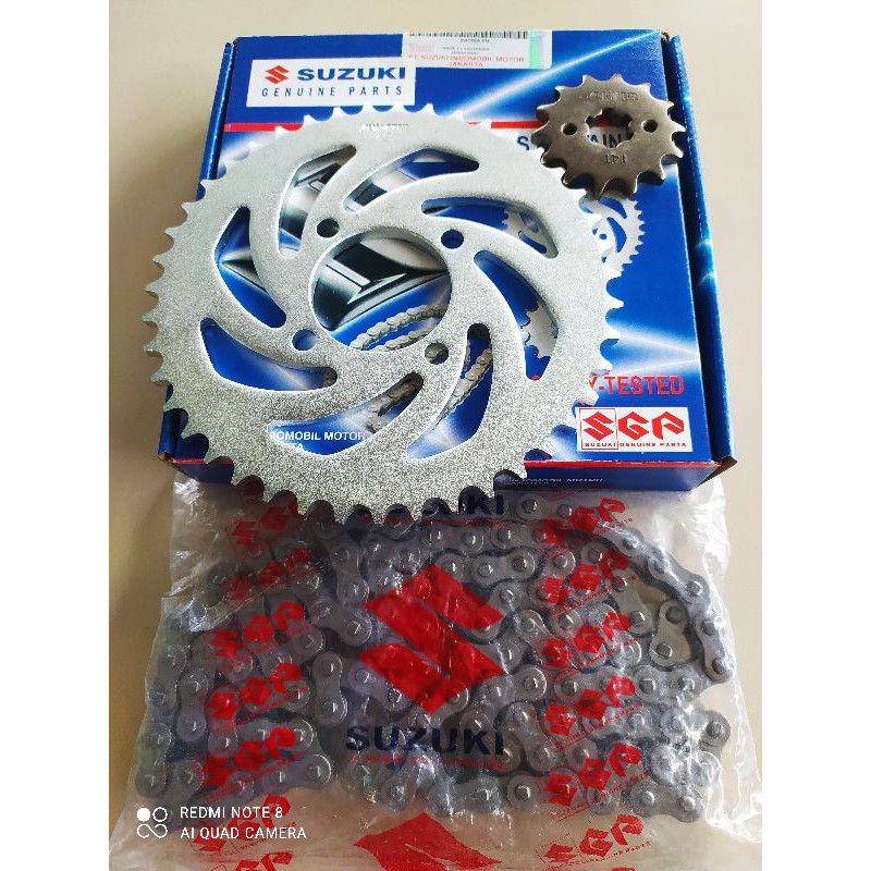 Jual GEAR SET SUZUKI SATRIA FU 150 KARBU/LAMA/ORI SGP Shopee Indonesia