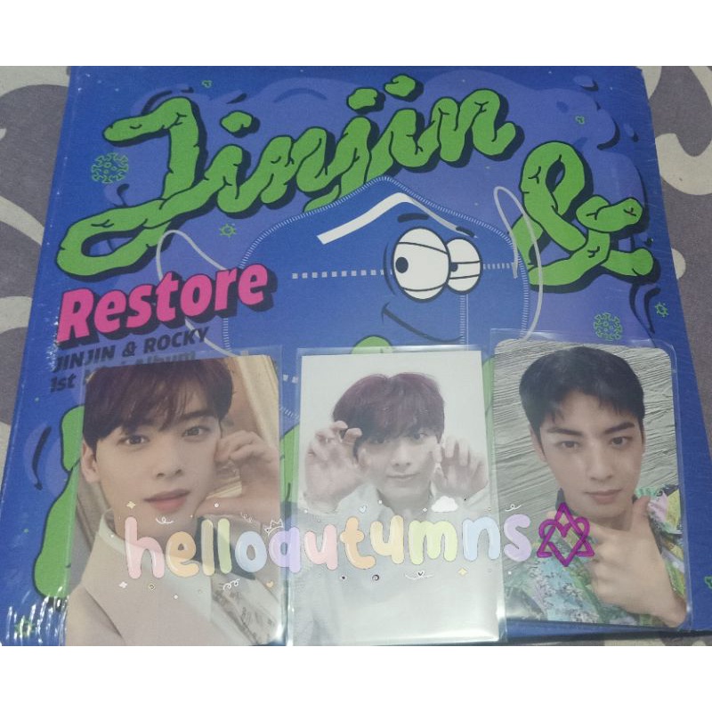 Jual Album Restore PC / Photocard CHA EUNWOO YOON SANHA ONO ( ONE AND ...