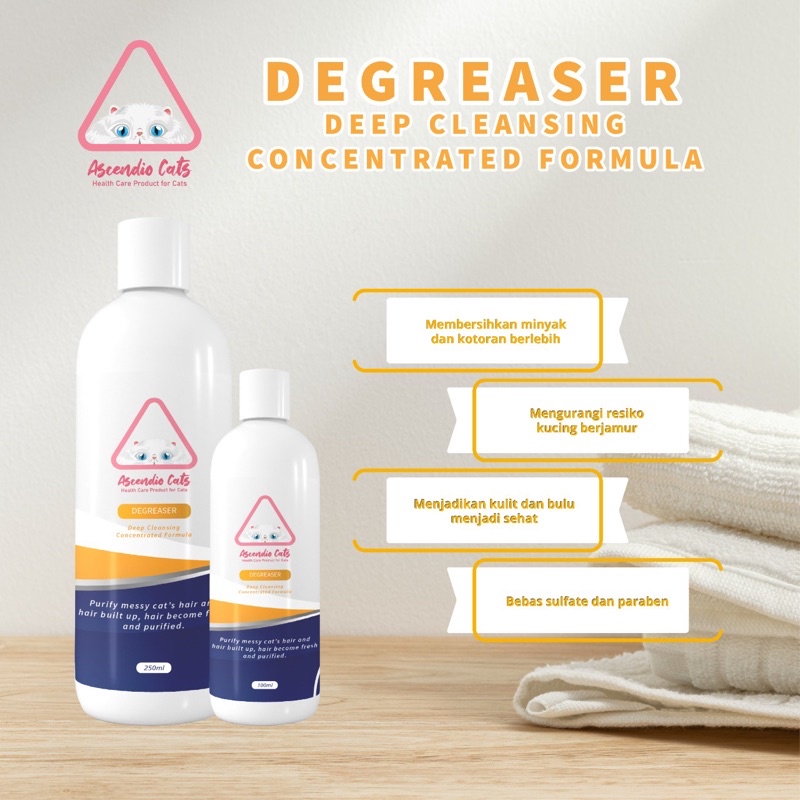 Jual Degreaser Shampoo Ascendio Cats Shopee Indonesia