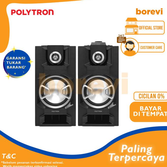 Jual Speaker Audio Polytron Pas 8e12 Pas8e12 Usb Bluetooth Shopee