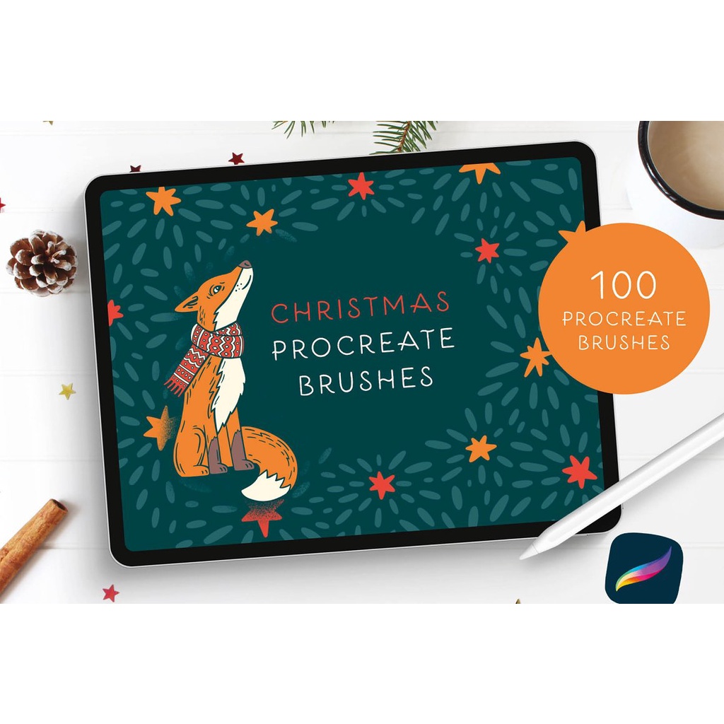 Jual Procreate Brush - 100 Cute Procreate Brushes | Shopee Indonesia