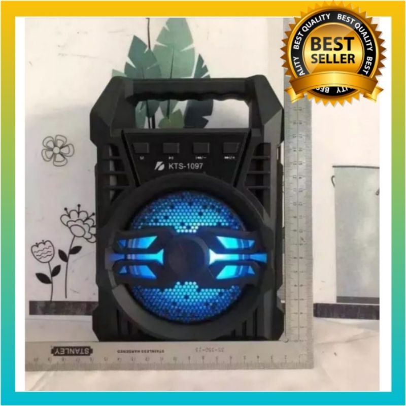 Jual SPEAKER MINI BISA UNTUK KARAOKE / SPEAKER WIRELESS KTS 1097BT/USB