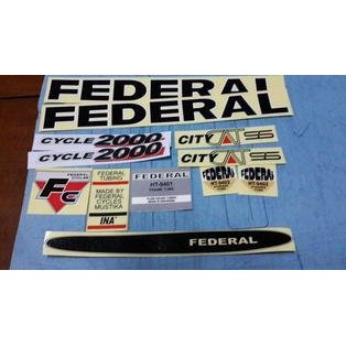 Jual Spesial Sticker Sepeda Federal CityCat ss Eksklusif | Shopee Indonesia