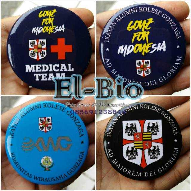 Jual Pin bros 58mm Custom (bikin jadi) minimal 100pcs | Shopee Indonesia