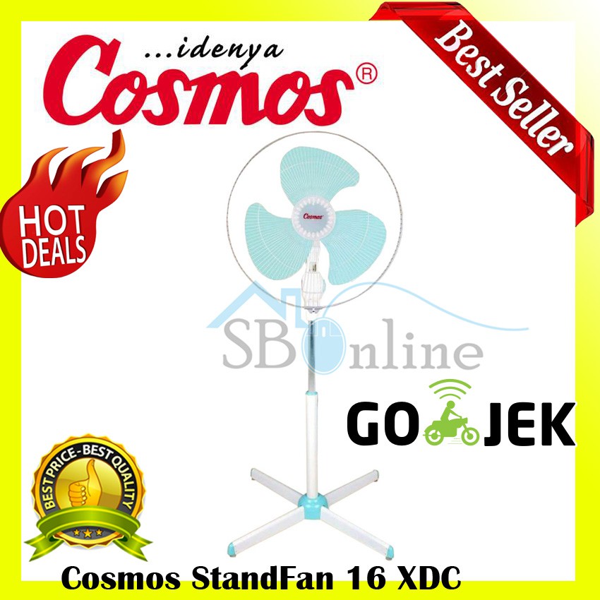 Jual Cosmos Kipas Angin Berdiri 16 Xdc Stand Fan 16 Inch 16xdc Shopee Indonesia 9581