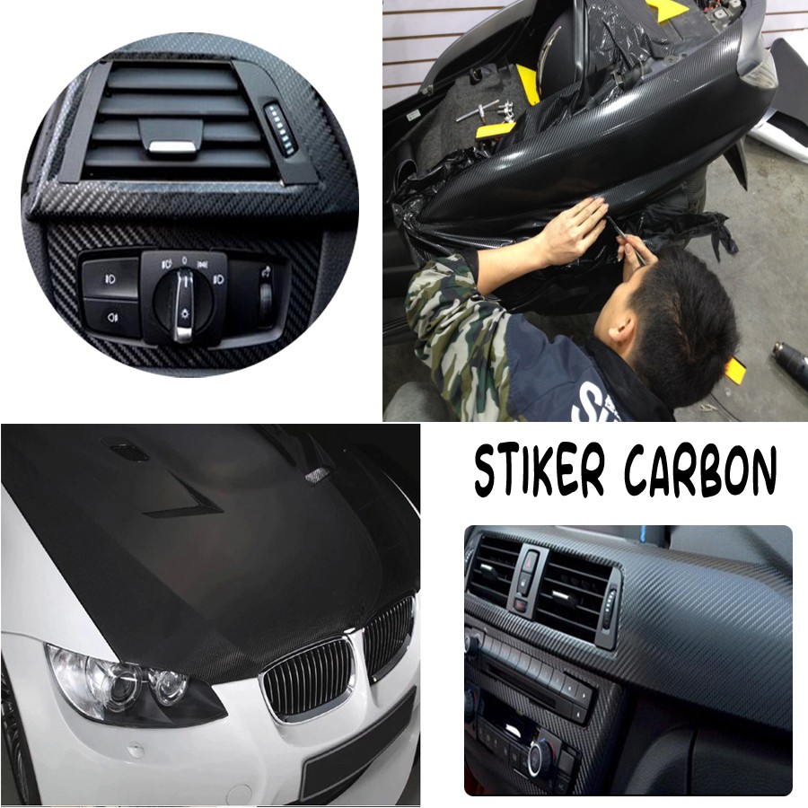 Jual Sticker Skotlet Skotlite Karbon Stiker Carbon D Tekstur Timbul