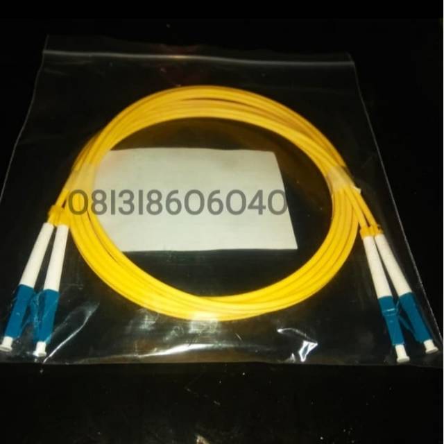 Jual 2m Patch Cord LC Upc - LC Upc Fiber Optic Patchcord LC-LC Patch ...