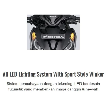 Honda Vario 125 ISS Blue