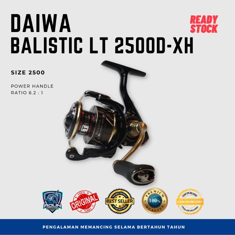 Jual Reel Daiwa Ballistic Made In Japan 2500 D Xh Di Seller Fishing Hunter  - Angke, Kota Jakarta Barat