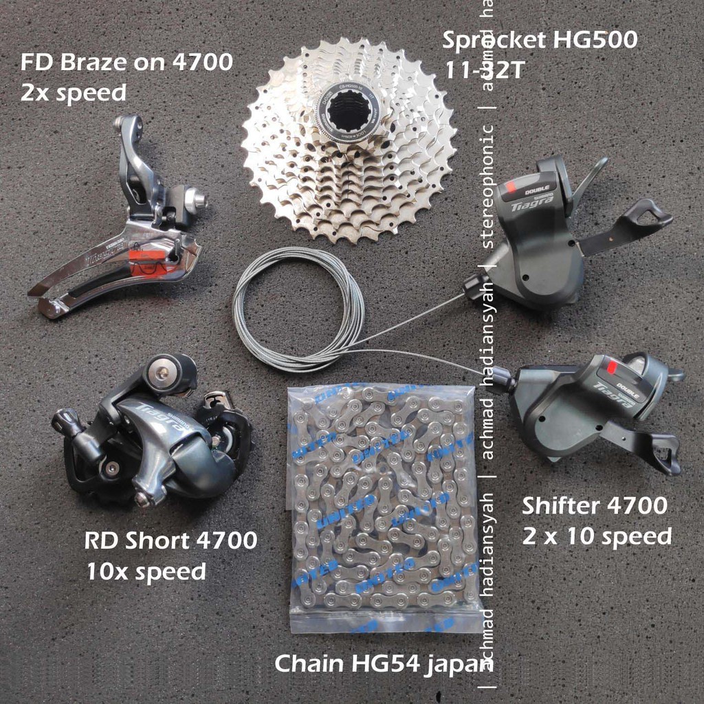 Jual best sale groupset tiagra