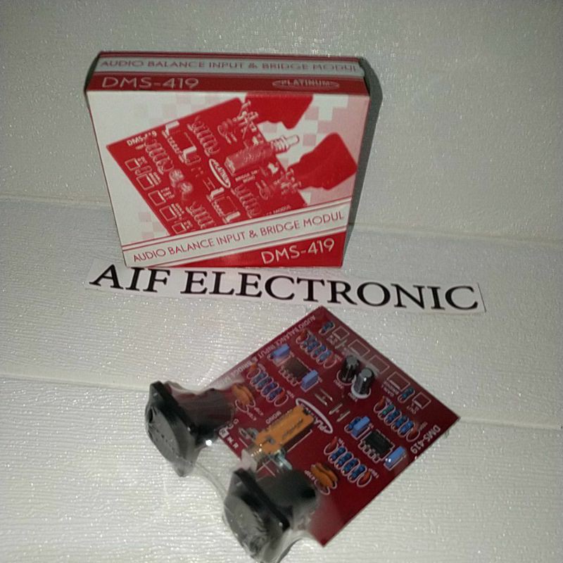 Jual Kit Stereo Input Balance dan Bridge DMS -419 | Shopee Indonesia