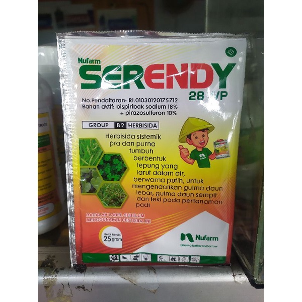 Jual Herbisida SERENDY 28wp (herbisida padi) 25gram | Shopee Indonesia