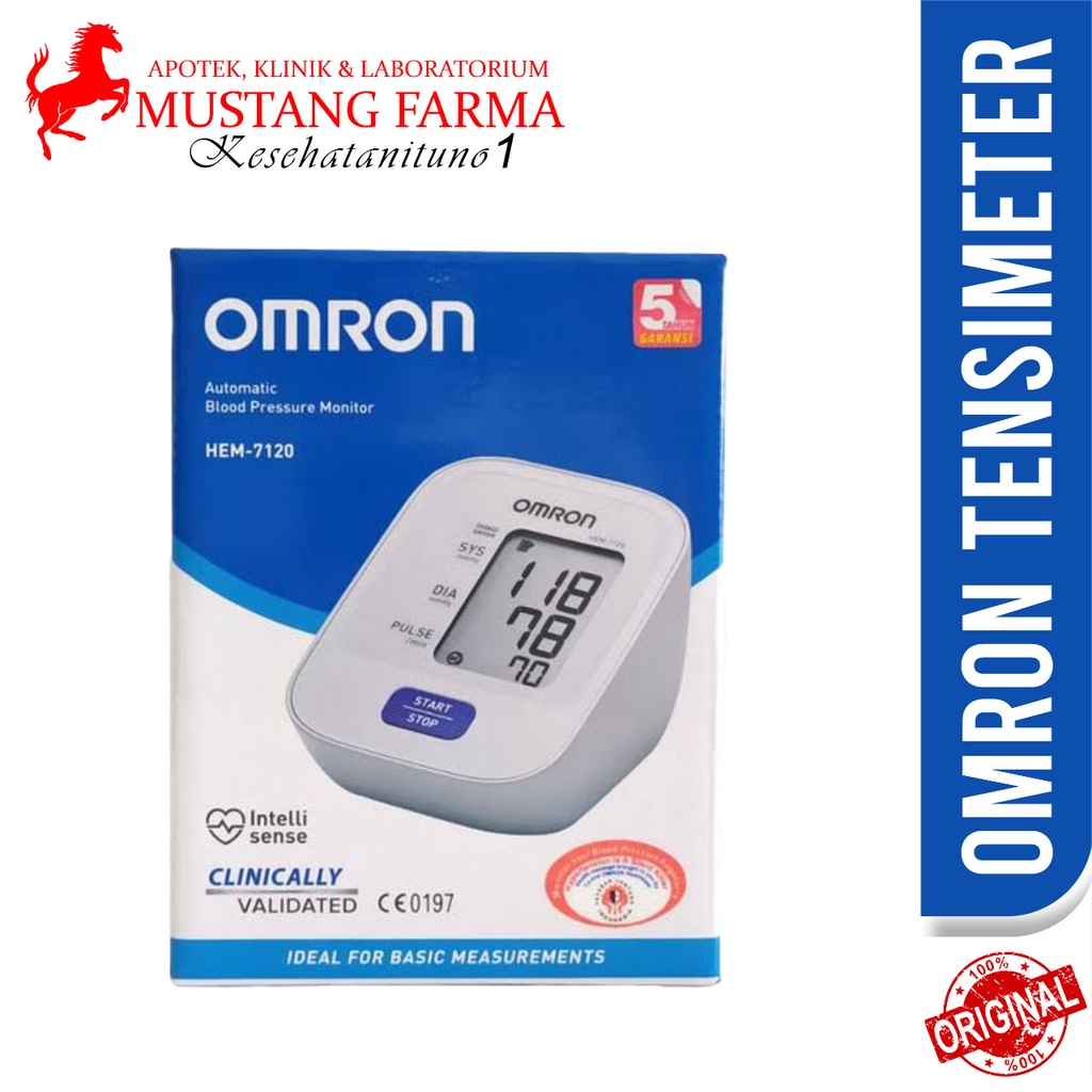 Jual Omron Tensimeter Digital HEM-7124 | Shopee Indonesia