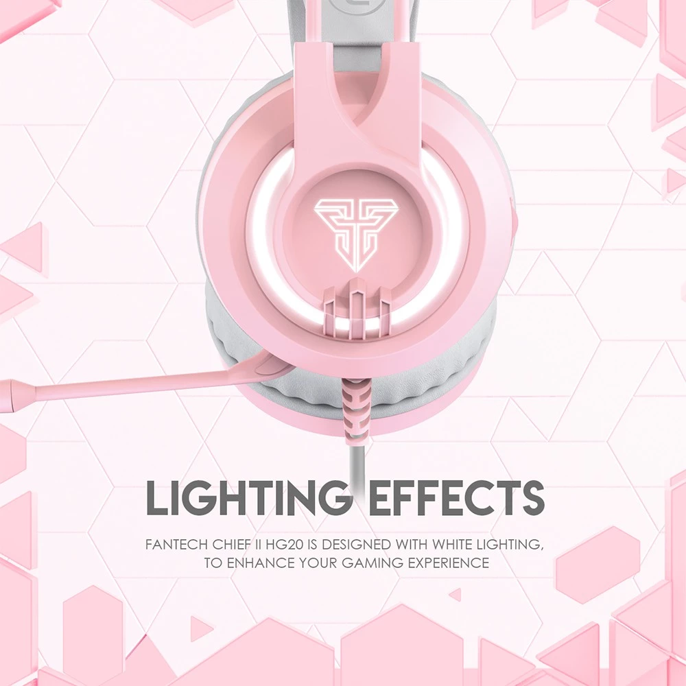 Fantech SAKURA LITE CHIEF II HG20 Headset Gaming Pink