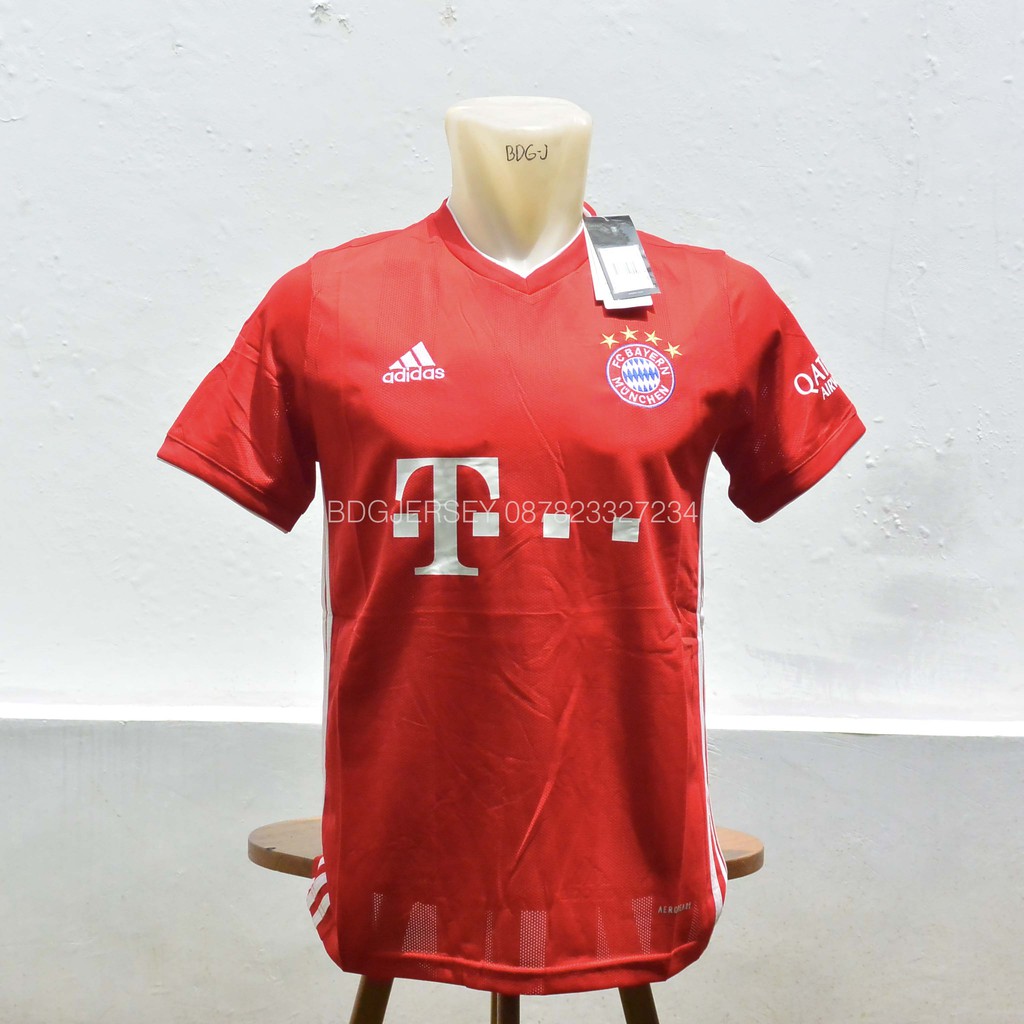 Jual Jersey Baju Bola Bayern Munchen Home Official Grade Ori