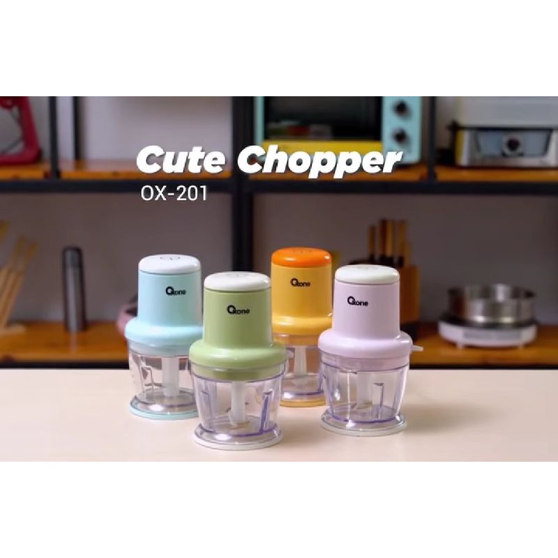 Jual Oxone ox-201 Cute Chopper oxone ox201 pink green | Shopee Indonesia