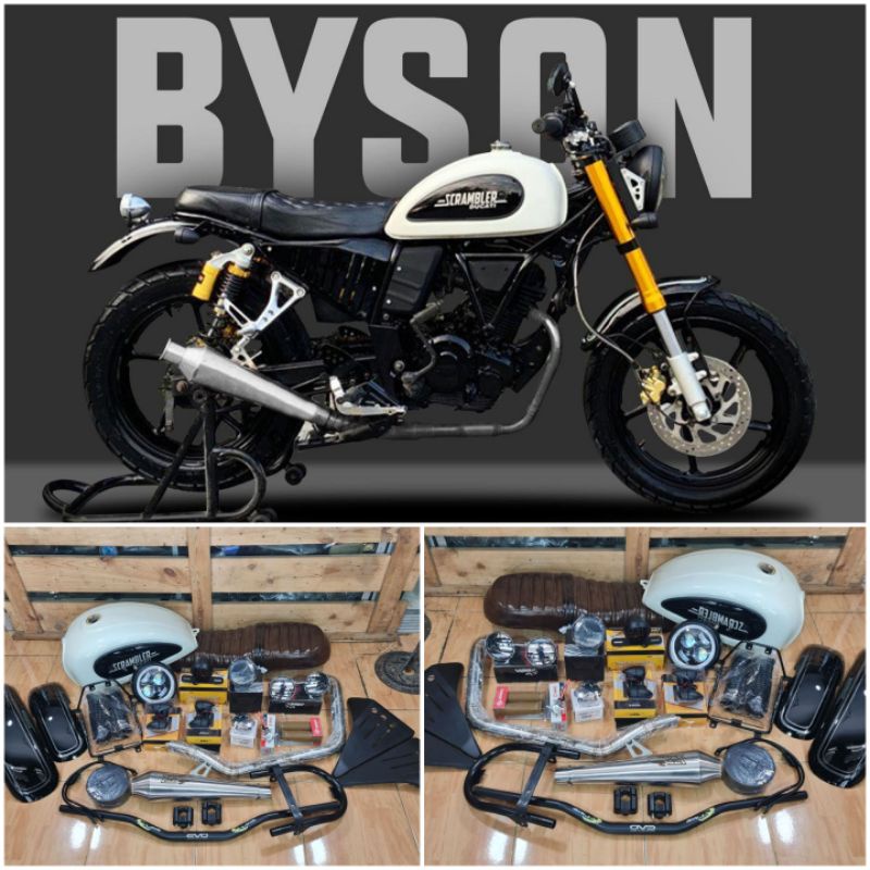 Byson modif scrambler shop