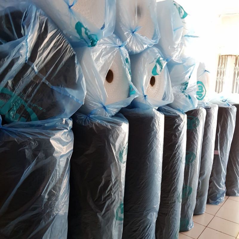 Jual JNE / J&T BUBBLE WRAP // BUBBLE WRAP PUTIH HITAM UKURAN