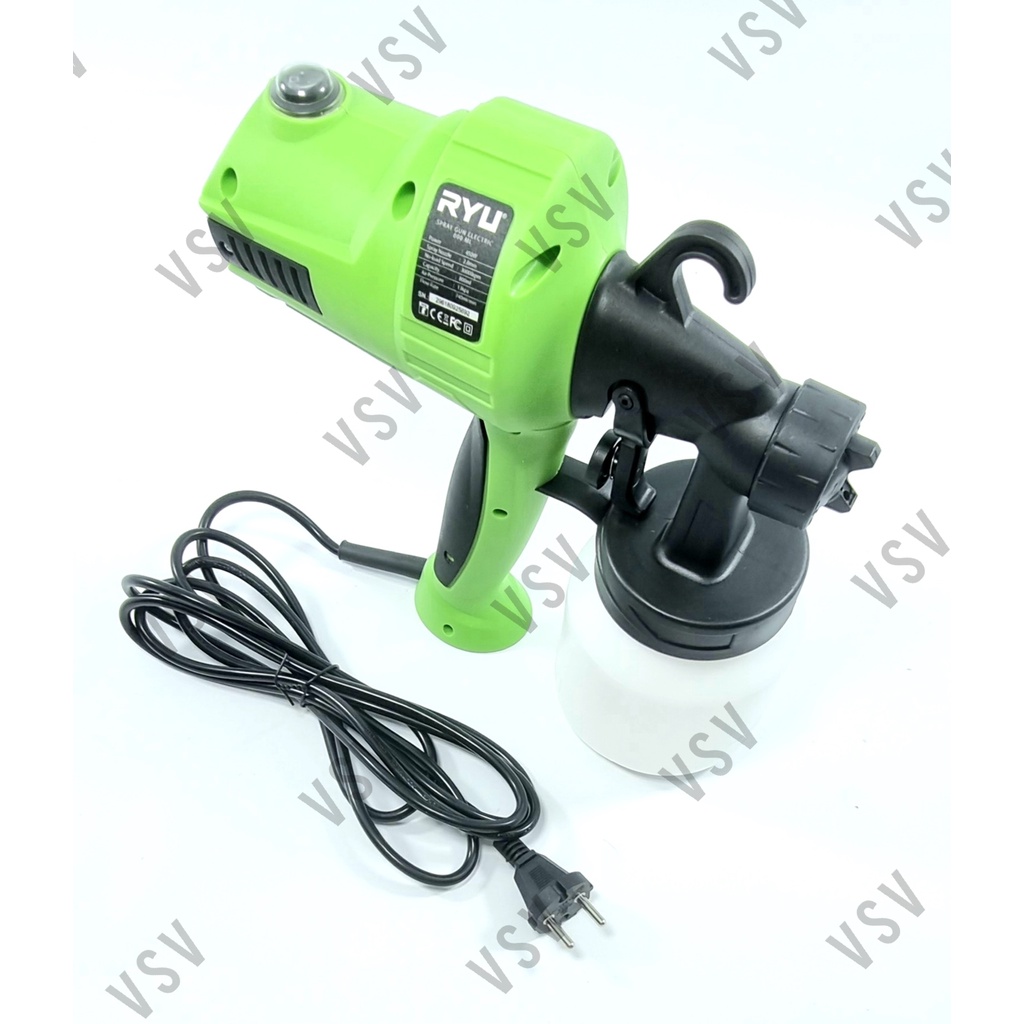 Jual RYU RSE800 Spray Gun Electric 800 ML Semprotan Cat Listrik ...