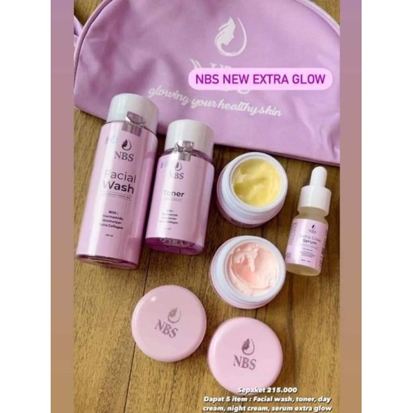 Jual NEW NBS EXTRA GLOW +SERUM | Shopee Indonesia