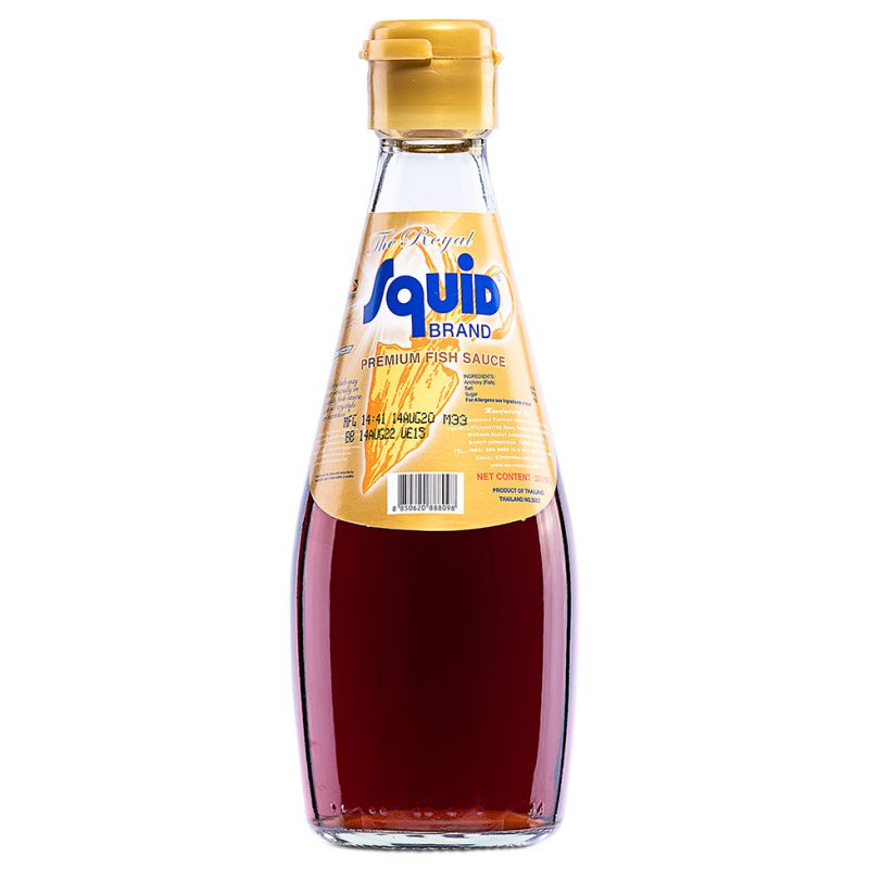 Jual The Royal SQUID Brand Premium Fish Sauce / Squid Premium Fish