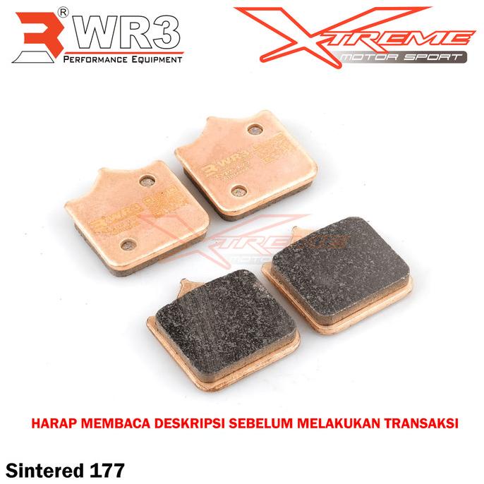 Jual Kampas Rem WR3 Sintered Untuk Kaliper Brembo 4P1P 2P1P M4 GP4RS