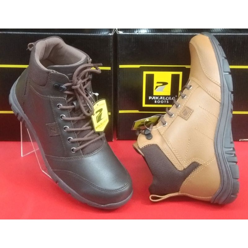 Jual Sepatu Kulit Boot Pakalolo Terbaru 100% Original | Shopee Indonesia